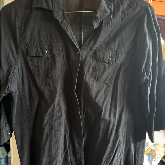 Active USA Black Sheer Top size 1XL - Picture 1 of 2
